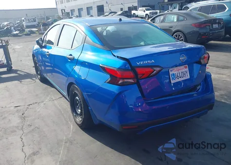 2023 Nissan Versa 1.6 S Xtronic Cvt z USA, uszkodzony, nr VIN 3N1CN8DV6PL837208